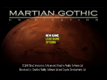 Martian Gothic - Unification (GE) screen shot title